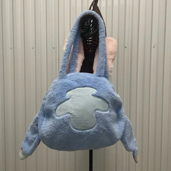 Large Disney Lilo & Stich bunny ears Plush Shoulder Bag - Picture 2 of 13